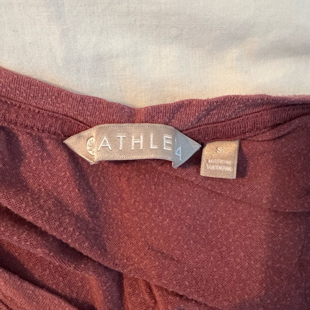 Athleta Mauve Slouchy Top